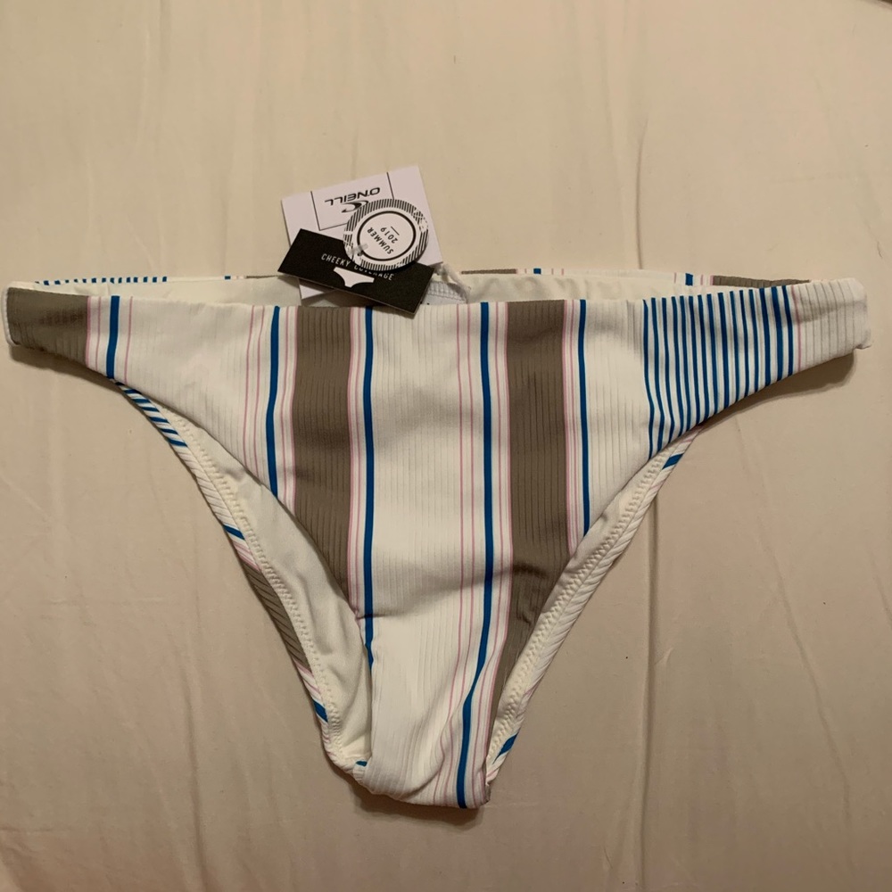 NWT O’Neill Striped Bikini Bottoms